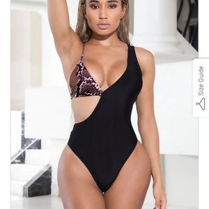 One piece sexy swimsuit